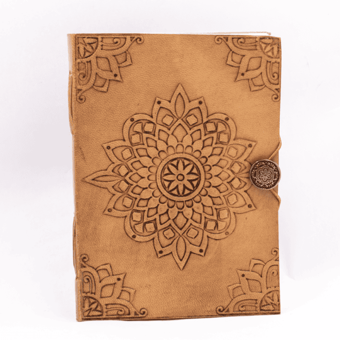 Mandala - kožený zápisník – VADA VAD381