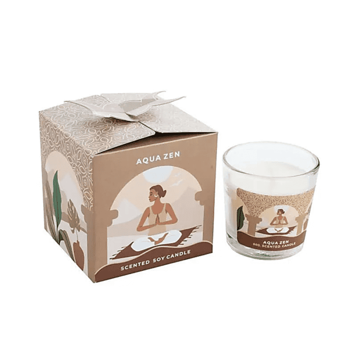 Aqua Zen - vonná svíčka - Moonshine Yoga