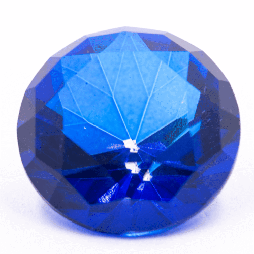 Diamant z křišťálového skla - feng shui - tmavě modrý - VADA VAD438