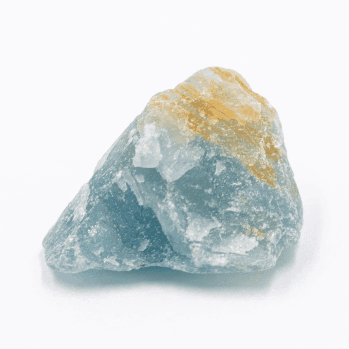 Kalcit akvamarínový (Aquatine Calcite) - surový kámen