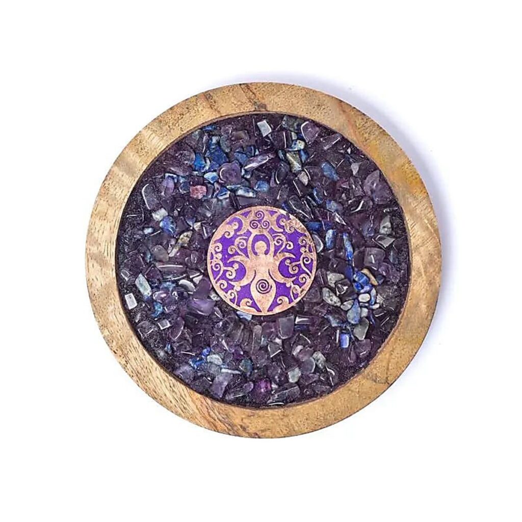 Ametyst a lapis lazuli - Bohyně - Podtácek