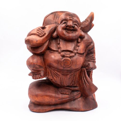 Buddha - dřevěná socha Feng shui BUD22