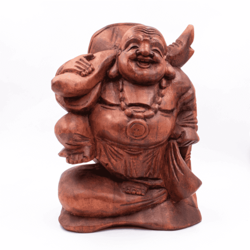 Buddha - dřevěná socha Feng shui BUD22