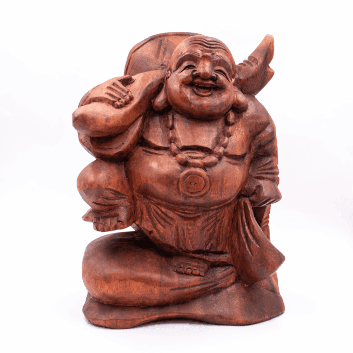 Buddha - dřevěná socha Feng shui BUD22