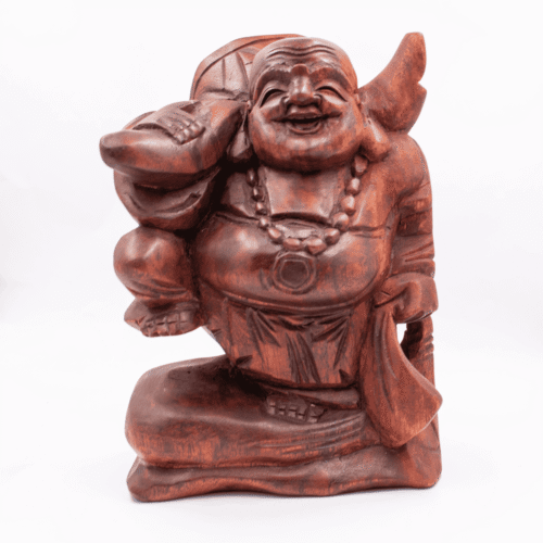 Buddha - dřevěná socha Feng shui BUD25