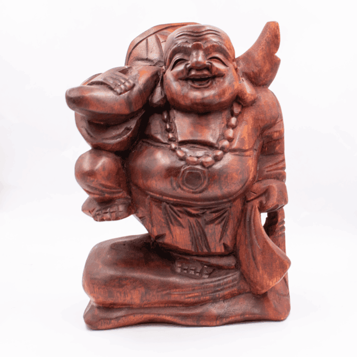 Buddha - dřevěná socha Feng shui BUD25