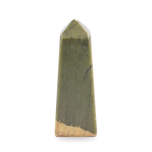 Jadeit - obelisk - tromlovaný kámen JD7