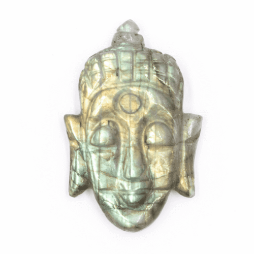Labradorit - Buddha - broušený kámen