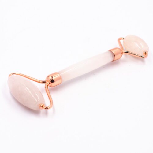 Růženín - Masážní váleček na obličej (Face roller) - rose gold