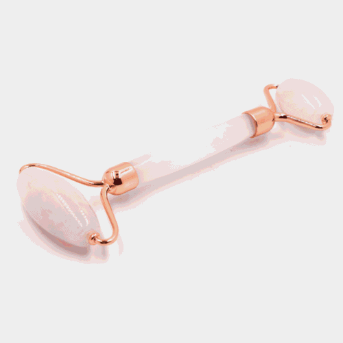 Růženín - Masážní váleček na obličej (Face roller) - rose gold