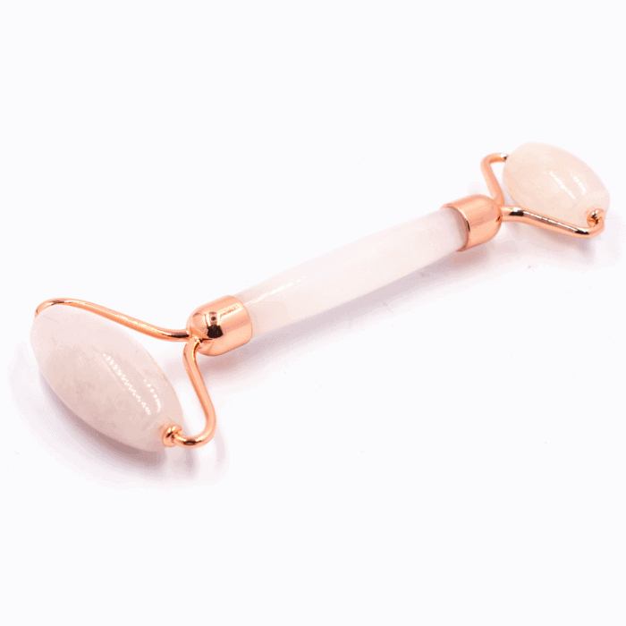 Růženín - Masážní váleček na obličej (Face roller) - rose gold
