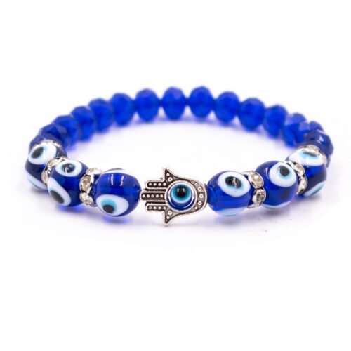 Alláhovo oko (Evil Eye) - Fatimina ruka - náramek kulička