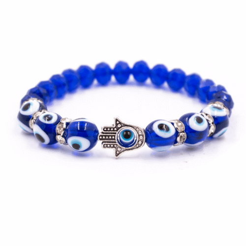 Alláhovo oko (Evil Eye) - Fatimina ruka - náramek kulička