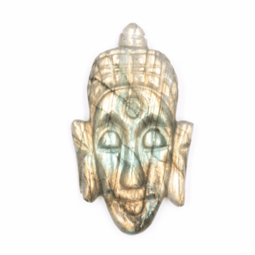 Labradorit - Buddha - broušený kámen - VADA VAD585
