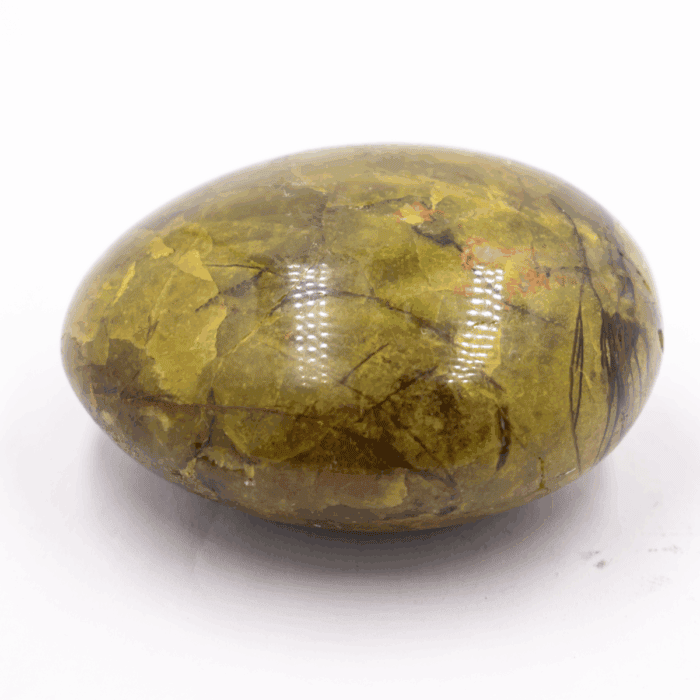 Opál zelený - leštěný oválek ZO32