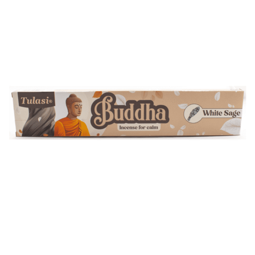 Bílá šalvěj - vonné tyčinky Tulasi Buddha