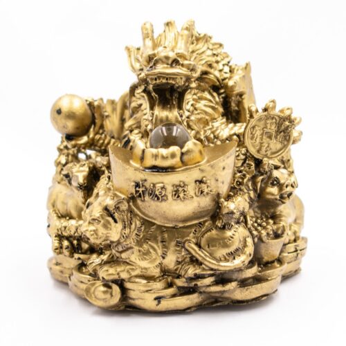 Drak - čínský lunární kalendář - soška feng shui - VADA VAD591