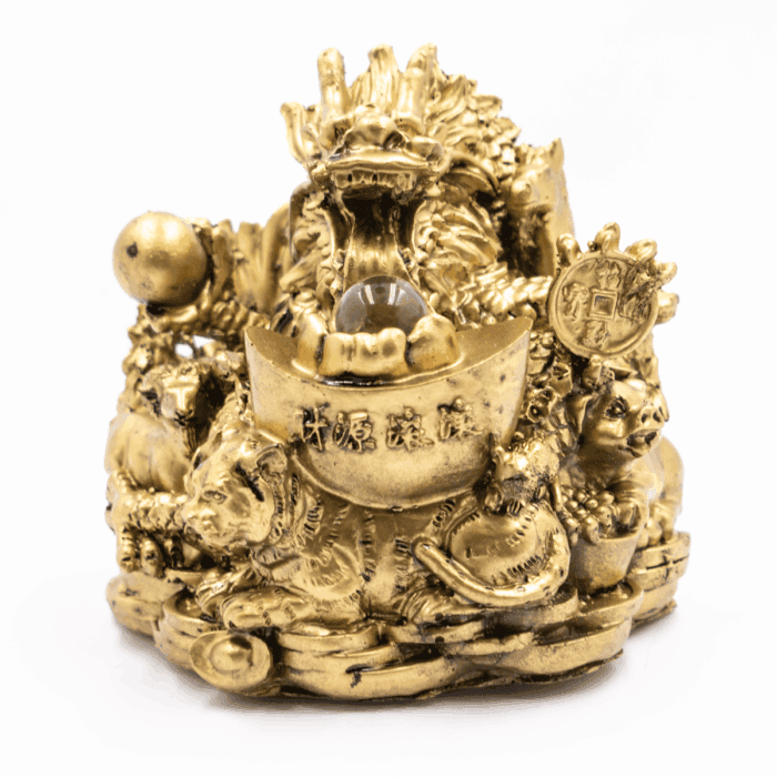 Drak - čínský lunární kalendář - soška feng shui - VADA VAD591