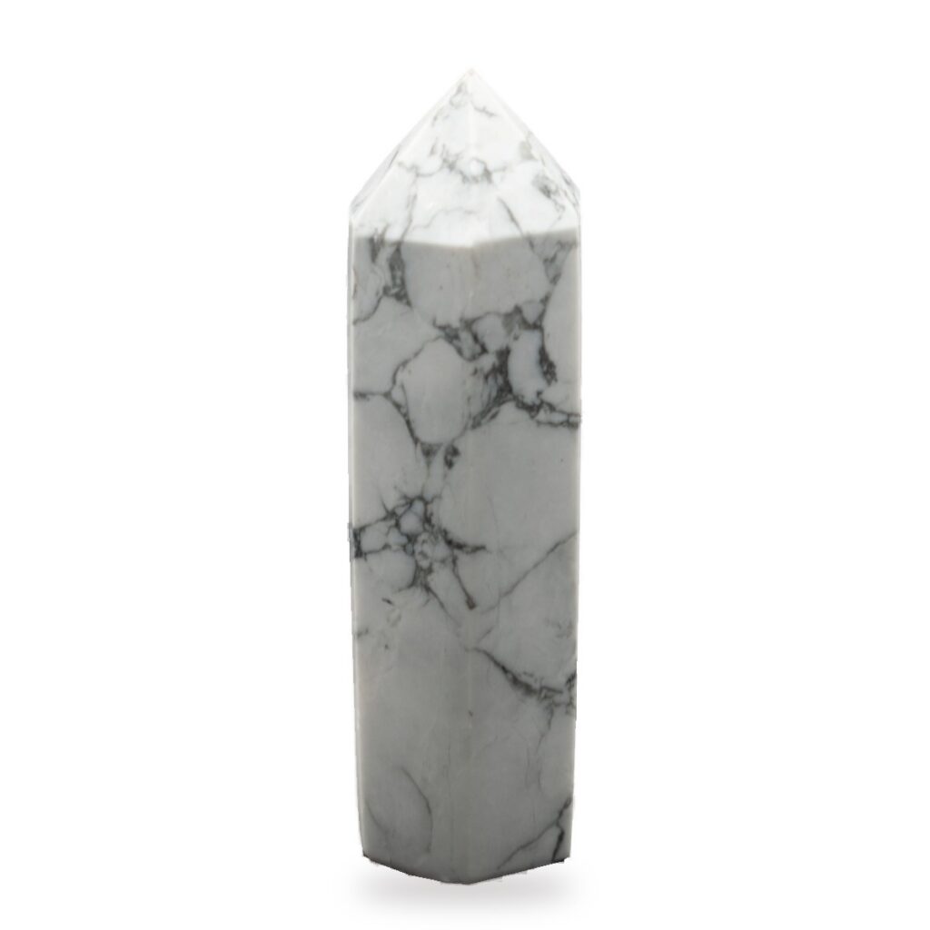 Magnezit - obelisk - tromlovaný kámen MB11