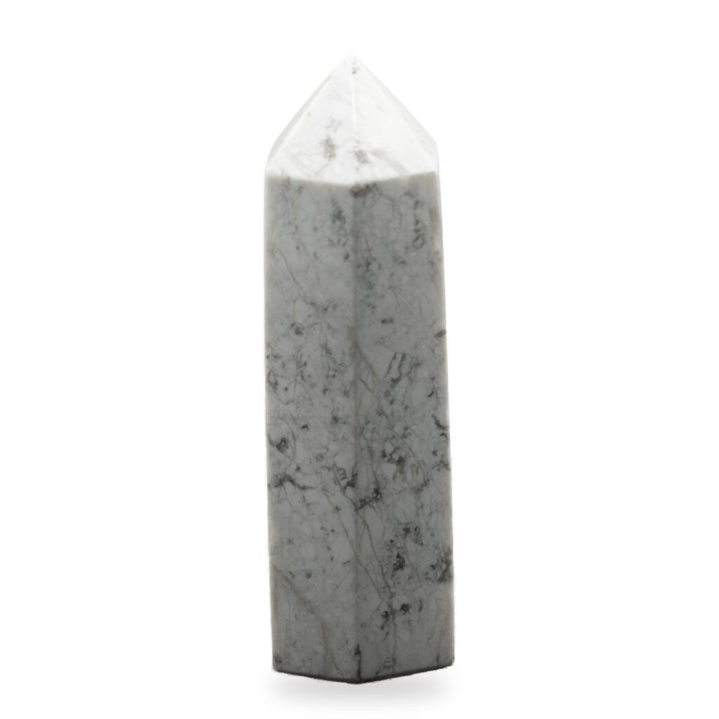 Magnezit - obelisk - tromlovaný kámen MB12