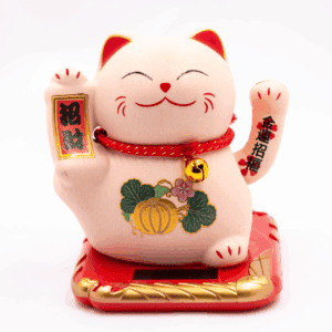 Maneki neko - mávající kočička Solar - Feng shui - VADA VAD615