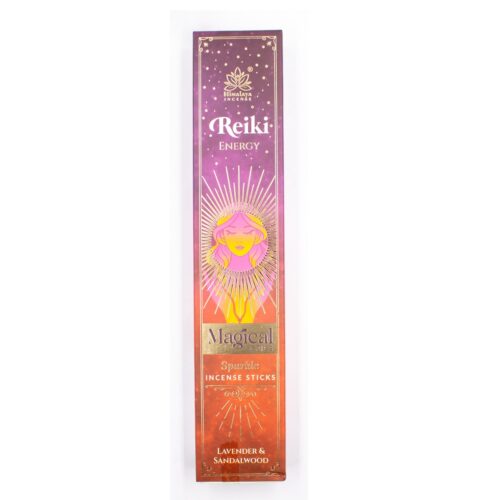 Reiki energy - vonné tyčinky Himalaya incense - Magical series