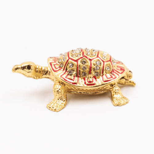 Želva - mosazná soška Feng Shui