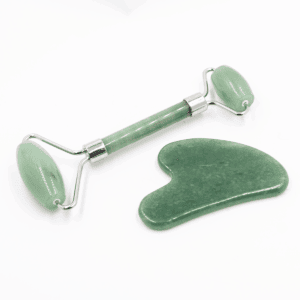 Avanturín zelený - Face roller a Gua Sha - Dárková sada - VADA VAD632