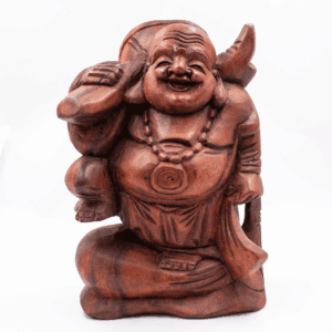 Buddha - dřevěná socha Feng shui BUD31