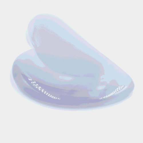 Chalcedon modrý - Gua Sha – masážní kámen