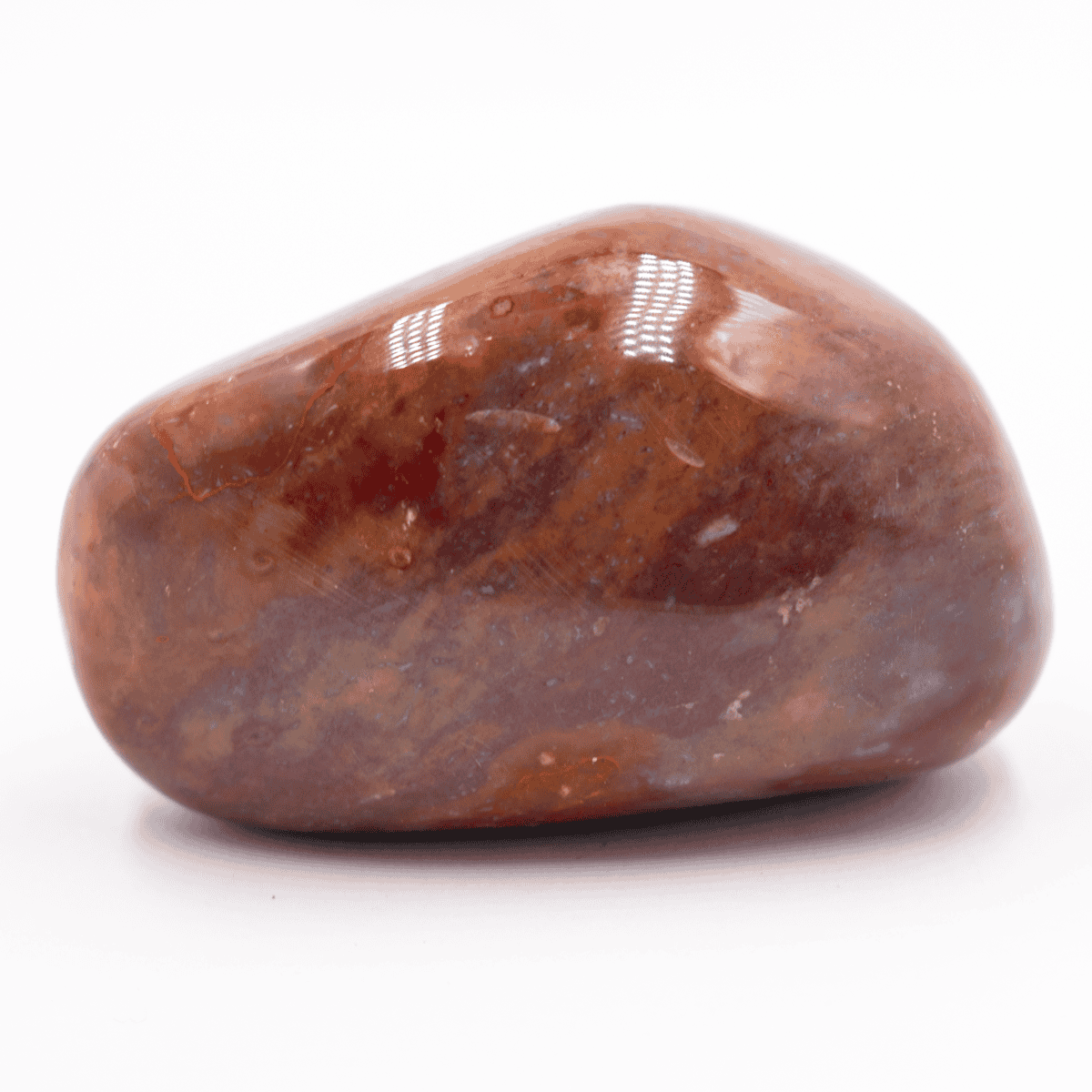 Jaspis červený - leštěný ovál JC25