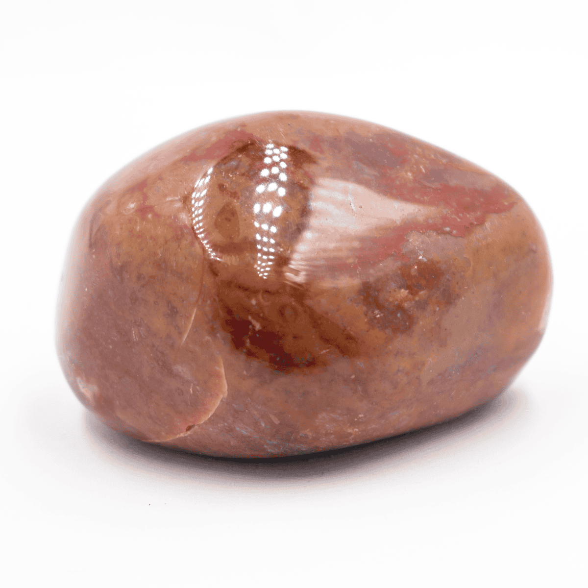 Jaspis červený - leštěný ovál JC25