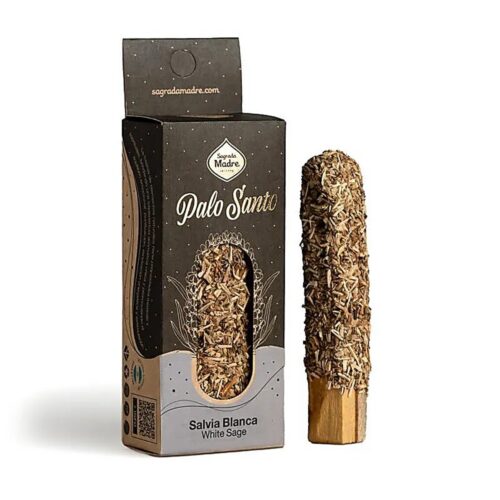 Palo santo a Bílá šalvěj - vykuřovadlo Sagrada Madre