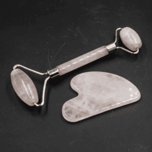 Růženín - Face roller a Gua Sha - Dárková sada - VADA VAD634