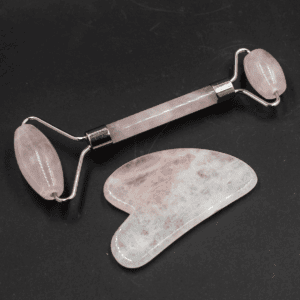 Růženín - Face roller a Gua Sha - Dárková sada - VADA VAD635