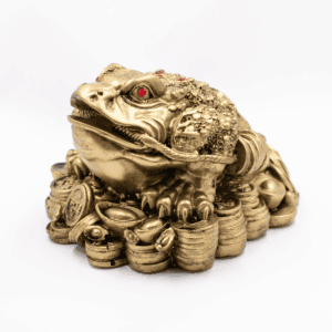 Třínohá žába - soška Feng shui - maxi - VADA VAD627