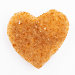 Citrín - srdce - drúza C205