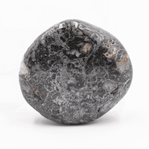 Hematitový křemen (Hematitový květ) - tromlovaný kámen KR11