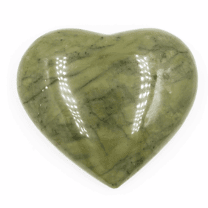 Jadeit - srdce - tromlovaný kámen JD16