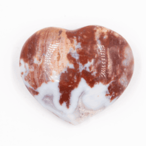 Jaspis oceánový - srdce - broušený kámen JO49