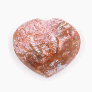 Jaspis oceánový - srdce - broušený kámen JO53