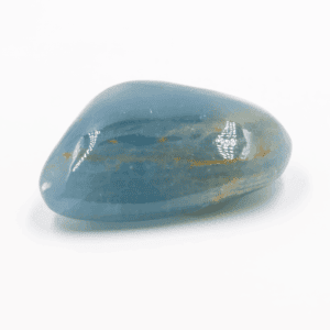 Kalcit akvamarínový (Aquatine Calcite) - tromlovaný kámen KAK11