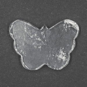 Křišťál - motýl - tromlovaný kámen