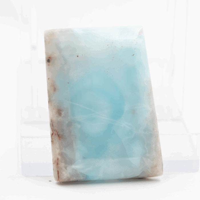 Larimar - leštěná destička LT37