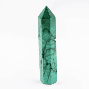 Malachit - obelisk - tromlovaný kámen M265