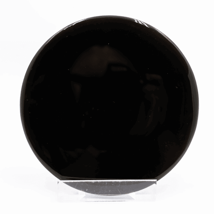 Obsidián černý - zrcátko