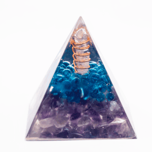 Orgonit - ametyst - pyramida ORG6