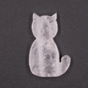 Růženín - kočka - tromlovaný kámen KOC2