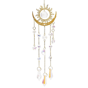 Slunce - křišťálový závěs