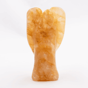 Křišťál (Zlatý léčitel) - anděl - tromlovaný kámen ZL7